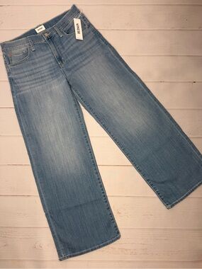 NWT Hudson Rosalie High Rise Wide Leg Ankle Jeans Size 29